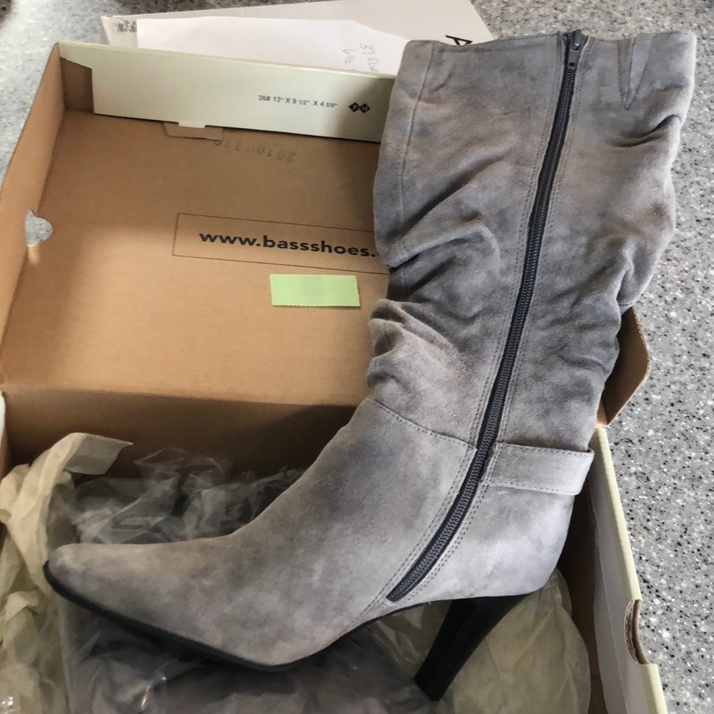 Bass riviera charcoal boots